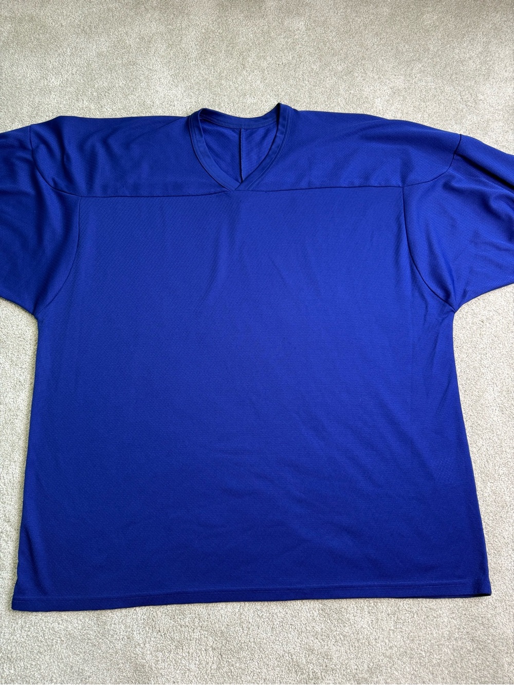 CCM Hockey Mesh Jersey Blue Short Sleeve Adult Regular Size XXL